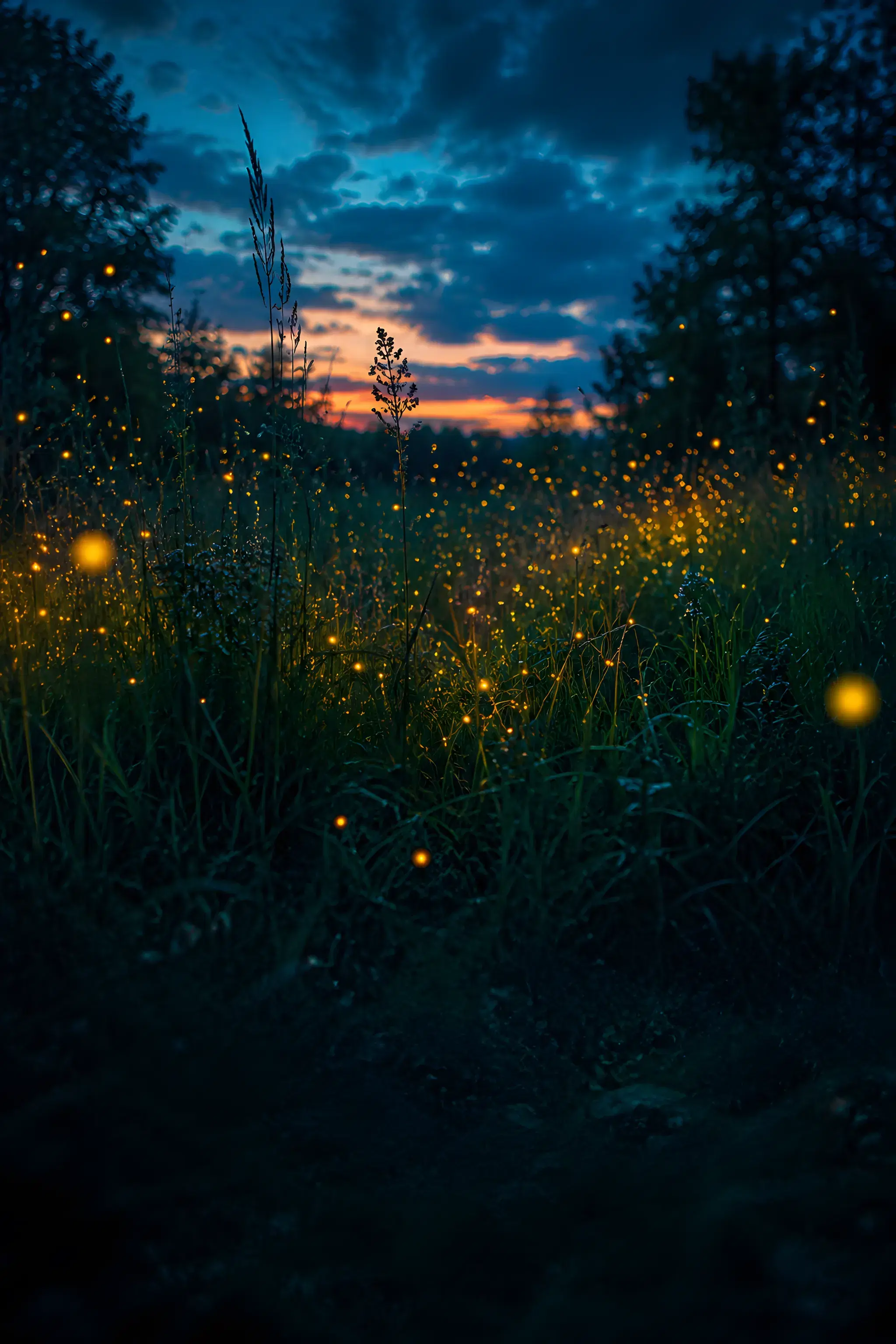 Firefly Meadow save-the-date design
