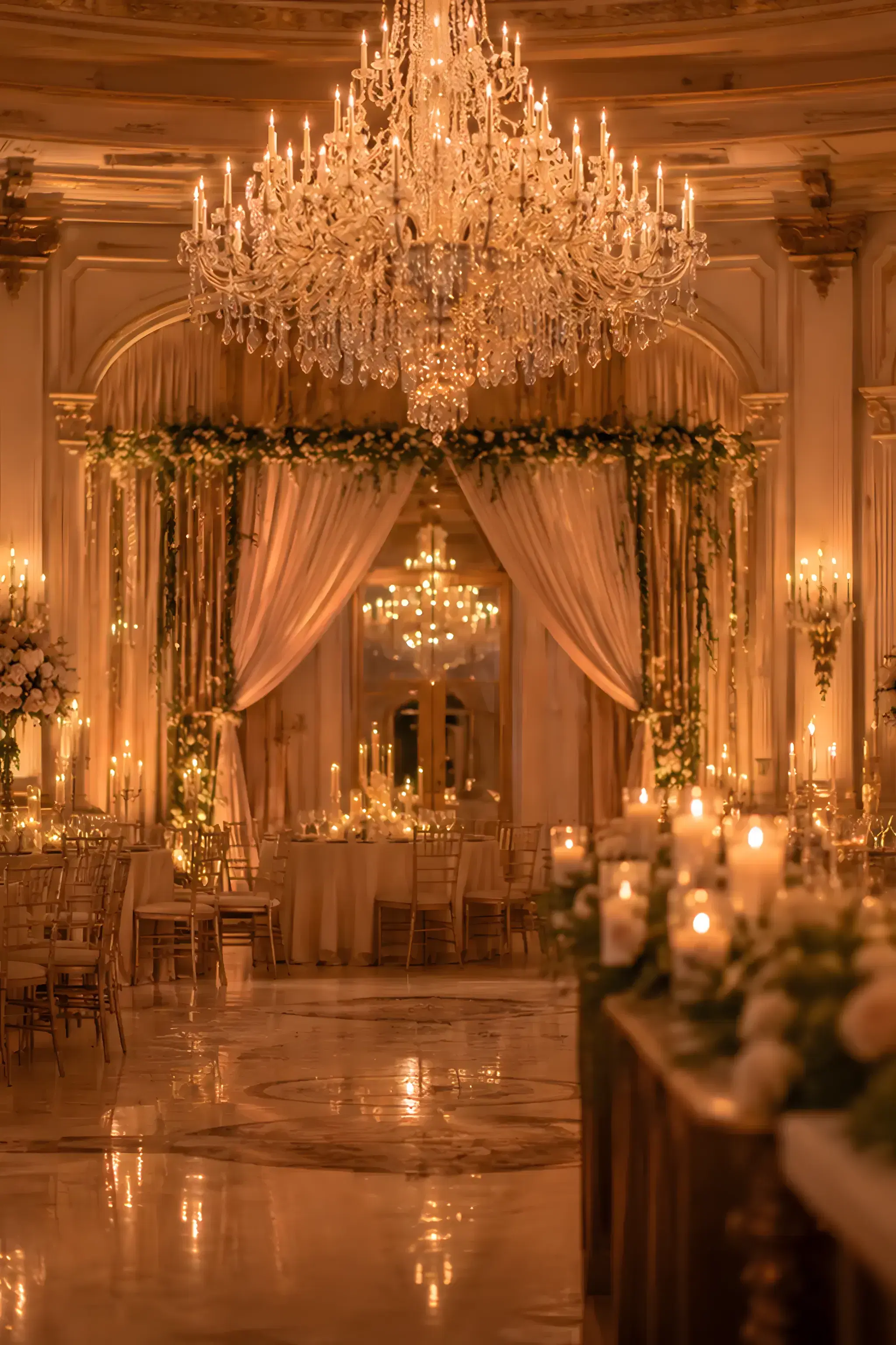 Grand Ballroom save-the-date design
